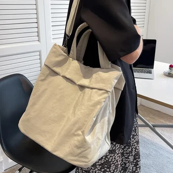 Kadın Moda Çanta Çantalar Naylon Omuz çapraz postacı çantası Kadın Büyük Kapasiteli Seyahat Tote Trendleri Alışveriş Çantaları