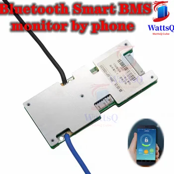 Telefon Uygulaması ile 20 30A 40A 50A 60A 72V lityum iyon li-ıon 60v çeşitli Akıllı Bluetooth BMS batarya koruma kurulu ekran 
