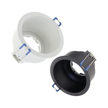 LED tavan lambası Montaj Çerçevesi GU10 / MR16 Ampul Alüminyum Çerçeve Tutucu Spot Aydınlatma Armatürü