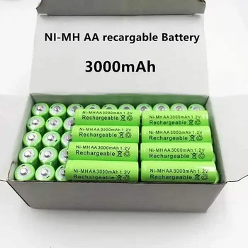 4 ~ 20 ADET 1.2 V 3000 mAh NI MH AA Ön şarjlı Piller Şarj Edilebilir NI-MH Şarj Edilebilir AA Piller İçin Mikro Fono De La Cmara