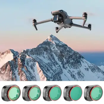 Profesyonel ND Drone Filtreler Yüksek Çözünürlüklü Mini 4 Pro Filtre Polarize Düşük Renk Kayması ND Filtreler Kamera Lens Koruması
