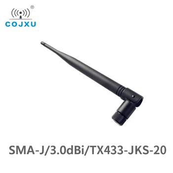 433 MHz 3.0 dBi Kazanç 50 Ohm SMA-J Arayüzü COJXU TX433-JKS-20 Empedans Daha Az 1.5 SWR Yüksek Kaliteli Çok Yönlü Anten