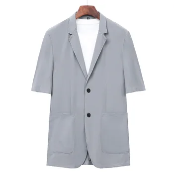 Lin2671-Kore versiyonu slim fit ceket damat gelinlik takım elbise