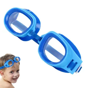 Çocuk yüzme gözlükleri Anti UV yüzücü gözlükleri Su Geçirmez Silikon Yüzmek Gözlük Havuzu Plaj Yüzme