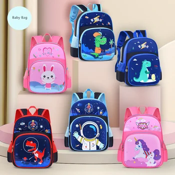 sevimli hayvan sırt çantası dinozor okul çantaları çocuklar için 3-6 Yaşında erkek ilköğretim küçük kız çocuk çantası