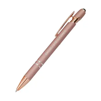 Not Alma Kalemleri 2'si 1 Arada Geri Çekilebilir Tükenmez Kalem Pürüzsüz Yazma için Rahat Tutuşlu Mükemmel Yazma Kalemleri Taşınabilir Ofis