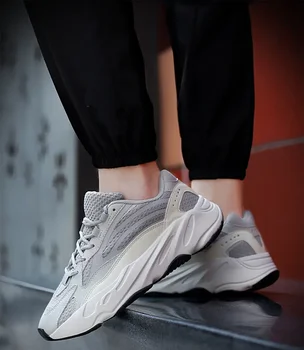 Erkek ayakkabısı Nefes Moda Örgü koşu ayakkabıları Yüksek Kaliteli Unisex Hafif Tenis Sepetleri Atletik 2023 Trend Sneakers Erkekler İçin