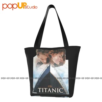 Titanic Leonardo Dicaprio 90 S Film Seyahat Çanta Taşınabilir Alışveriş Çantası Shopper Çantalar