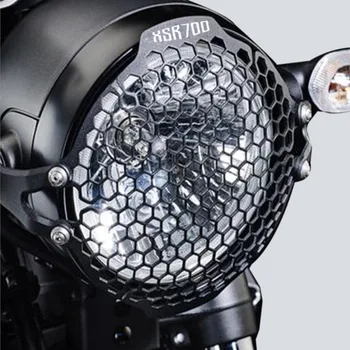 Far ızgara Kapağı Yamaha XSR 700 XSR700 700 xsr 2016-2021 Motosiklet Far Koruyucu Far Kukuletası Başkanı işık Guard