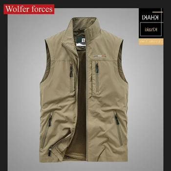 Yelek erkek Giyim Askeri Taktik Yelek Açık Yastıklı Rahat Araçları Cep Tasarımcı Boşaltma Zarif Moda