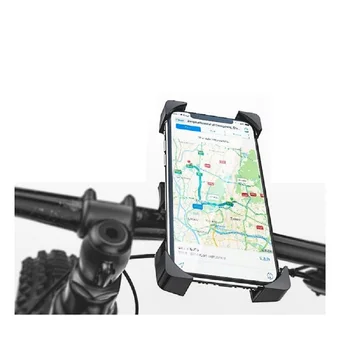 samsung Galaxy XCover 5 için (2021) Bisiklet ve Motosiklet Gidonu Desteği Otomatik-Siyah