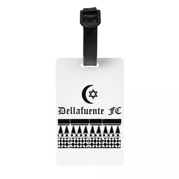 Corales Dellafuente FC Bagaj Etiketi Bavul Bagaj Gizlilik Kapağı KİMLİK Etiketi