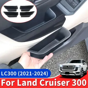 Araba Kapı saklama kutusu Yumuşak Bölme Deri Kılıf Toyota Land Cruiser 300 için Lc300 2022 2023 2024 Modifikasyon Aksesuarları