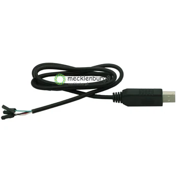 2 adet. PL2303 PL2303HX USB UART kablosu TTL modülü 4 p 4 Pin RS232 adaptör kablosu, seri adaptör kablo modülü PL2303HX dönüştürücü