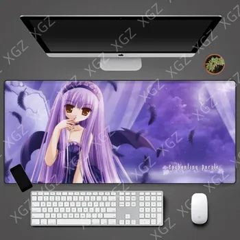 Yu Zuoan anime kız mouse pad büyük boy desteği özel kauçuk mouse pad popo oyun klavye pedi mekanik mouse pad
