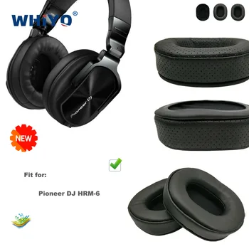 Yeni Yükseltme için Yedek Kulak Pedleri Pioneer DJ HRM-6 Kulaklık Parçaları Deri Yastık Kadife Kulaklık Kulaklık Kol kapağı