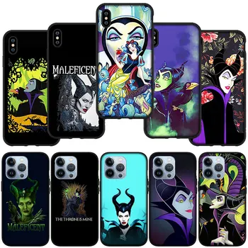 Maleficent Cadı Telefon Kılıfı için iPhone 14 13 12 Mini 11 Pro XS Max X XR 6 7 8 6S Artı + SE Yumuşak Muhafaza