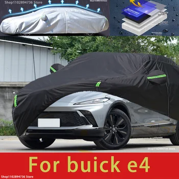 Buick için e4 fit Açık Koruma Tam araba kılıfı s Kar Örtüsü Güneşlik Su Geçirmez Toz Geçirmez Dış siyah araba kılıfı