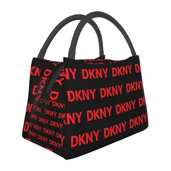 Moda DKNYS Öğle Yemeği Çantası 3D Baskı Eğlence yemek kabı Seyahat Taşınabilir Yalıtımlı Termal Tote Çanta Grafik Tasarım Soğutucu Çanta