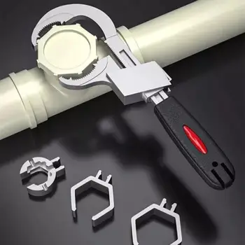 Ayarlanabilir anahtar Sıhhi Tesisat Anahtar Evrensel Ağız Tork Kombinasyonu Tüp Boru Anahtarları Seti lavabo musluğu Anahtarı Mikser Araçları