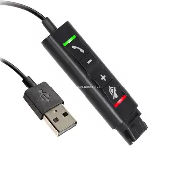 Kulaklık Hızlı Bağlantı Konnektörü USB Adaptörü Ses Ayarlayıcı ile Sessiz Dropship